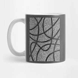 Waves b/w Mug